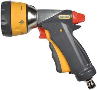 Hozelock Multi Spray Ultramax Gun, Grey/Yellow, 16x10x8 cm