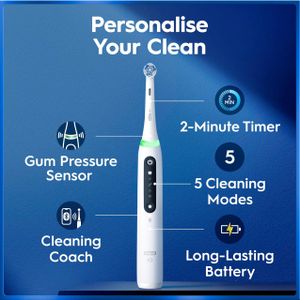 Oral-B iO5 Electric Toothbrush – White