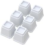 Whynonap Bed Risers Heavy Duty 5 In