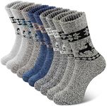 SIMIYA Merino Wool Socks for Men, W