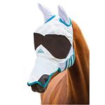 Shires Ultra Pro Fly Mask - White: Full