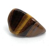 Tiger Eye Medium Tumble Stone - 1 Pc