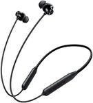 OnePlus Bullets Wireless Z2 Bluetooth 5.0 in Ear Earphones, Bombastic Bass – 12.4 mm Drivers, 30 Hrs Battery Life (Magico Black)