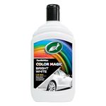 Turtle Wax 52712 Color Magic Car Paintwork Polish Restores Colour & Shine White 500ml 52712
