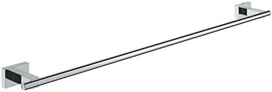 GROHE 40509001 Essentials Cube Towel Bar in Starlight Chrome