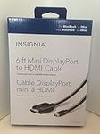 Insignia - 6' Mini DisplayPort-to-H