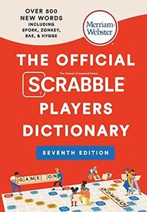 The Official SCRABBLE® Players Dictionary, Seventh Ed., Newest Edition, 2023 Copyright, (Jacketed Hardcover)