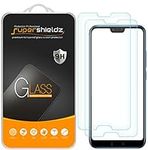 (2 Pack) Supershieldz Designed for Huawei Honor 10 Tempered Glass Screen Protector, Anti Scratch, Bubble Free