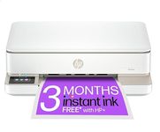 HP Envy 6120e All in One Printer | Perfect for Home | Colour | Wireless | Print, Scan & Copy | 5 months free Instant Ink limited time only | Easy Setup & Reliable Wi-Fi | White