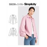 SIMPLICITY SS9239A Misses Jacket/Coat XXS-XS-S-M-L-XL-XXL, Multicolour