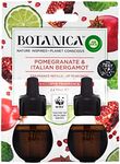 Botanica Liquid Electric Diffuser Fragrance Refill, Pomegranate & Italian Bergamot, 2 x 19mL Refill