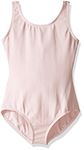 Capezio Little Girls' High Neck Tank Leotard, Pink, Small