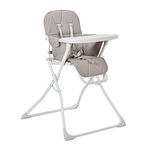 My Child MyChild Hideaway Compact Folding Highchair, Heather Grey