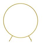 PILIN Metal Balloon Arch Stand | Tower Buckle Mounting | 2M Round Balloon Arch Kit with 2 Water Fillable Base | Detachable and Reusable for Party, Wedding, Birthday Decoration