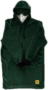 Big Blanket Co Hideout Hoodie Forest | Oversized Wearable Blanket Hoodie | Soft Sherpa-Lined Hoodie Blanket for Adults | One Size Fits All