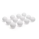 Champion Sports Official Lacrosse Balls (White, Pack of 12)