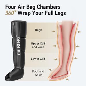 FIT KING Leg Massager – Medium Size Compression Therapy