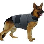 QIYADIN Dog Comfort Dog Anxiety Relief Coat, Breathable Thunder Shirts for Dogs, Dog Anxiety Vest Jacket Warp, Puppy Anxiety Calming Vest Wrap (XL)