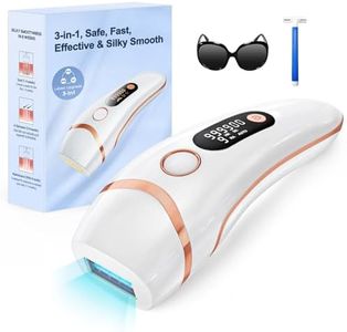 ZKMAGIC Epilateur Lumiere Pulsee avec Fonction de Congélation, 9 Niveaux d'énergie et 3 Fonctions-HR/SC/RA, 999,900 Lumiere Pulsee Epilation Laser Indolore Pour Hommes, Femmes, Corps,Jambes,Aisselles