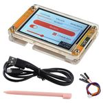 DIYmalls 2.8" ESP32-2432S028R ESP32 Display ILI9341 Resistive Touchscreen 240x320 TFT LCD Module ESP-WROOM-32 Development Board + Acrylic Case for Arduino IDE