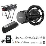 BAFANG 48V 750W Mid Drive Kits,BBS 02B Motor Ebike Conversion Kits with Chairning Wheel and LCD Display(P860ML,No Battery)