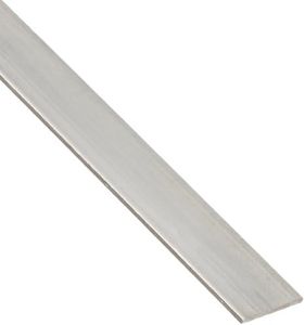 304 Stainless Steel Rectangular Bar, Unpolished (Mill) Finish, Annealed, ASTM A276, 1/8" Thickness, 1-1/2" Width, 36" Length, OnlineMetals