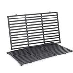 Utheer 7524 19.5 Inches Cast Iron Cooking Grid Grates for Weber Genesis E-310/ E-320/ E-330, Genesis S-310/ S-320/ S-330, Genesis EP-310/ EP-320/ EP-330 Gas Grill, Replaces for Weber 7524/7528