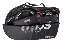 Buds-Sports US - ROADBag Travel Plus | Versatile Fully Padded Bike Travel Bag | Remove Front Wheel Only | Ideal for Ground and Air Transportation | All Road, Gravel Bikes and E-Bikes up to 700C/45