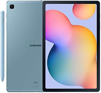 Samsung Galaxy Tab S6 Lite w/S Pen (64GB, WiFi + Cellular) 4G LTE Tablet & Phone (Makes Calls) GSM Unlocked SM-P615, International Model (Angora Blue)