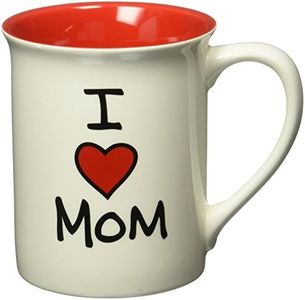 Our Name is Mud “I Heart Mom” Stoneware Mug, 16 oz.