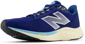 New Balance Men's Fresh Foam Arishi V4 Running Shoe, Inkwell/Blue Agate/Ginger Lemon, 10.5