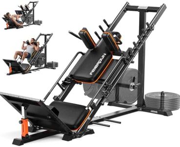 FEIERDUN Leg Press Hack Squat Machine Combo