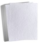 Deckle Papers 300 GSM Handmade Paper Made of Cotton Rags Ideal for Drawing, Calligraphy, Watercolor, Invitation Card Stock Etc. Size-12x18" (100)