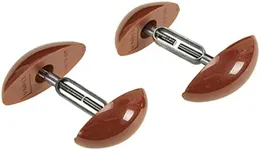 MEDca Shoe Stretcher Total of 2 Stretchers, 1 Pair, Brown