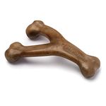 Benebone Indestructible Wishbone Dog Chew Toy for Aggressive Chewers, Long Lasting Tough Boredom Breaker for Dogs, Real Bacon Flavour, For Medium Dogs, Made in the USA