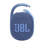 JBL Clip 4 ECO Waterproof Wireless Bluetooth Speaker with 10 Hours of Battery Life, Blue