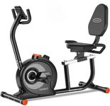 VANNECT Recumbent Exercise Bike for Home Use, 16 Level Resistance Recumbent Bike with 400LBS Weight Capacity, Upgraded Magnetic Recumbent Bikes with Smart APP& LCD Monitor, Adjustable Seat