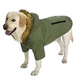 Miaododo Large Dog Down Jacket Hood