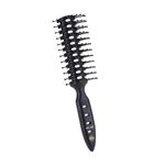 PERFEHAIR Vented Hair Brush - Quick Blow Drying, Lightweight, Detangles & Styles, Ideal for Men, Women with Fine & Medium-Length Hair, Perfect for Travel & Daily Use