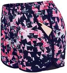 BLEVONH Athletic Shorts for Women Trendy 2025 Athletic Womens Athletic Summer Running Workout Womens Summer Clothes Multicolor XL