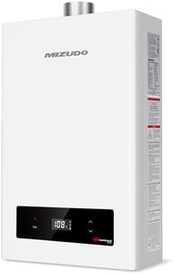 Propane Gas Tankless Water Heater, MIZUDO 4.0 GPM, 90,000 BTU Indoor Installation Instant Hot Water Heater, Gen 2