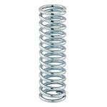 Prime-Line SP 9731 Compression Spring, Spring Steel Construction, Nickel-Plated Finish, 0.105 GA x 7/8 in. x 3 in. (2 Pack)
