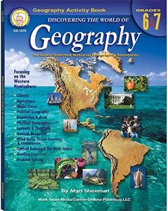 Mark Twain Geography Workbook for Grades 6-7, Western Hemisphere Geography Activity Book, 6th Grade & 7th Grade Geography for Kids, Classroom or ... (Discovering the World of Geography)