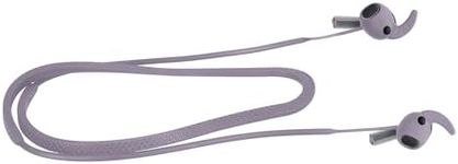 kwmobile Strap Compatible with Samsung Galaxy Buds 3 Pro - Silicone Cord Holder for Wireless Earphones - Lavender