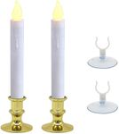 CVHOMEDECO. Window Candles with Suc