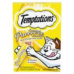 TEMPTATIONS Cat Treats, Adult Creamy Puree Lickables, Chicken, 44 x 12g Pouches