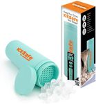 SubSafe Ice Safe - Silicone Ice Cube Cup for Clean Drinking Ice - Reusable Ice Cylinder for Freezer, Camping & Boating - Keeps Ice Dry, Cold & Separate - BPA-Free Cooler Accessory for Outdoor Use