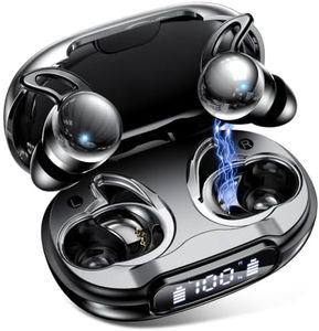 Sleep Earbuds for Side Sleepers, Bluetooth 6.1 Noise-Cancelling Earbuds