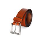 Charles Smith | True Brown | Men's Leather Belt | 100% Genuine Leather | Hand-Crafted | Gift For Him | Size 38" | To Fit 36" Waist