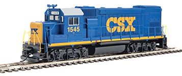 Walthers Trainline HO Scale Model EMD GP15-1 - Standard DC - CSX (YN3; Blue, Yellow, White